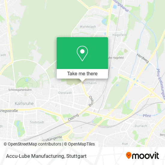 Карта Accu-Lube Manufacturing