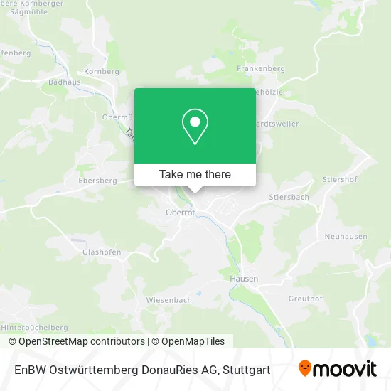 Карта EnBW Ostwürttemberg DonauRies AG
