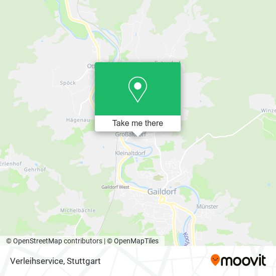 Verleihservice map