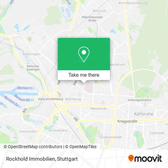 Карта Rockhold Immobilien
