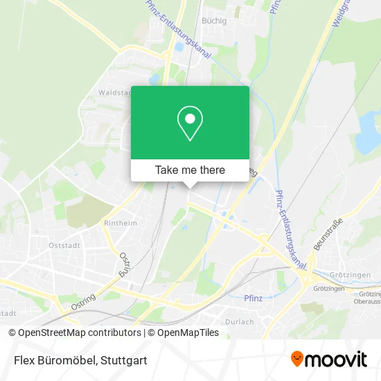 Карта Flex Büromöbel