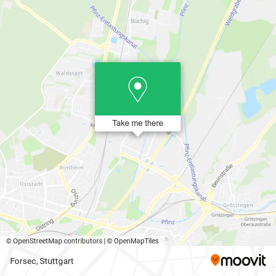 Карта Forsec