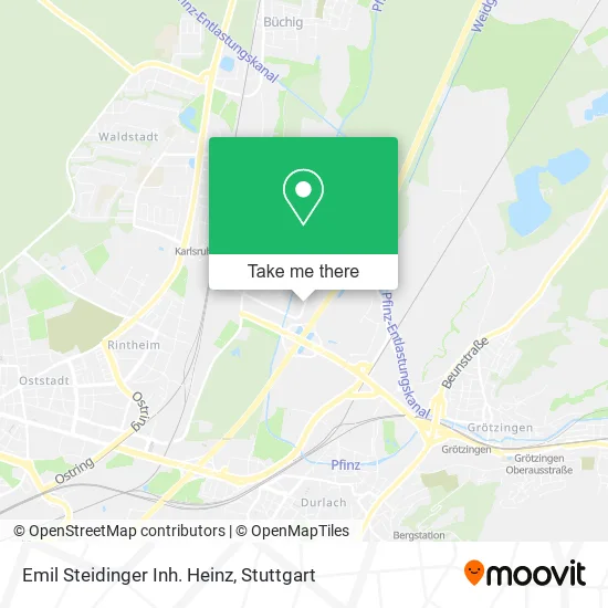 Карта Emil Steidinger Inh. Heinz