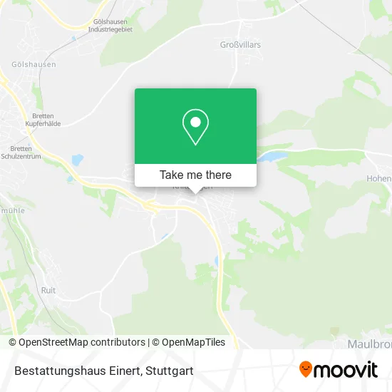 Карта Bestattungshaus Einert