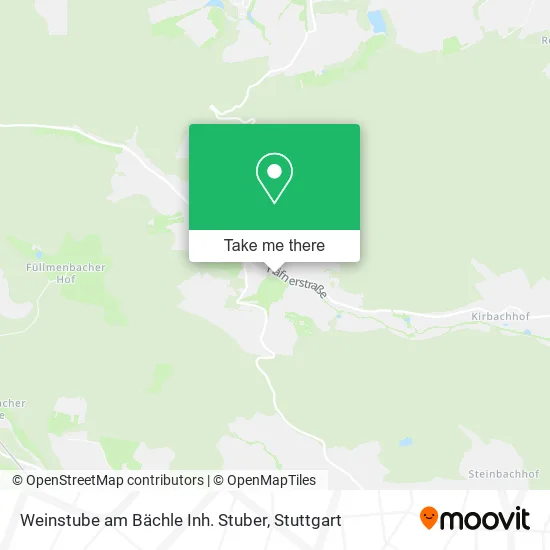 Карта Weinstube am Bächle Inh. Stuber
