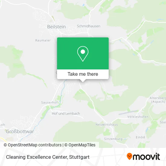 Карта Cleaning Excellence Center