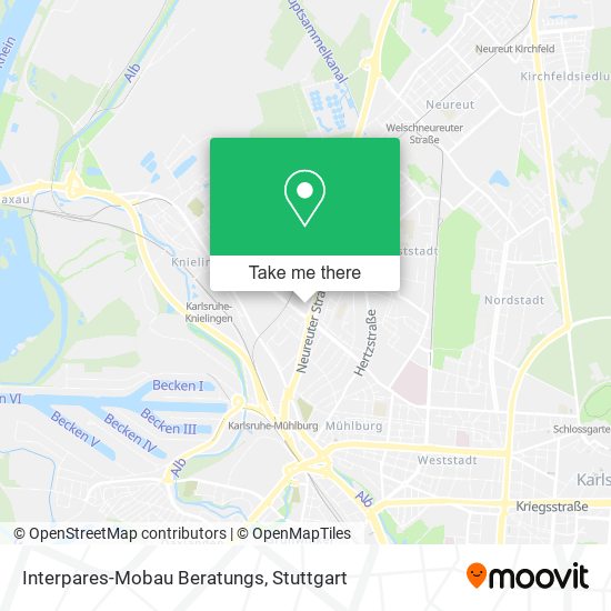 Interpares-Mobau Beratungs map