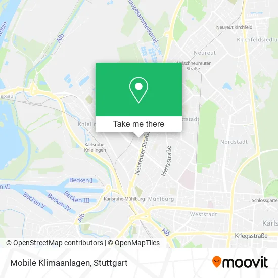 Карта Mobile Klimaanlagen