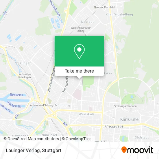Карта Lauinger Verlag