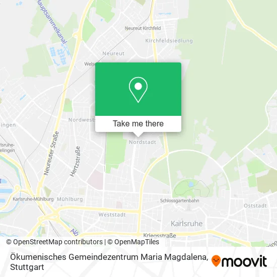 Карта Ökumenisches Gemeindezentrum Maria Magdalena