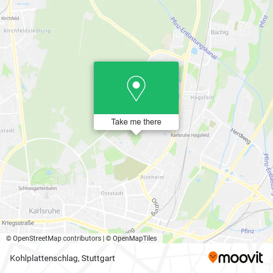 Карта Kohlplattenschlag