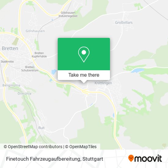 Finetouch Fahrzeugaufbereitung map