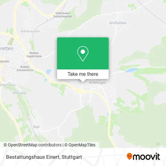 Карта Bestattungshaus Einert