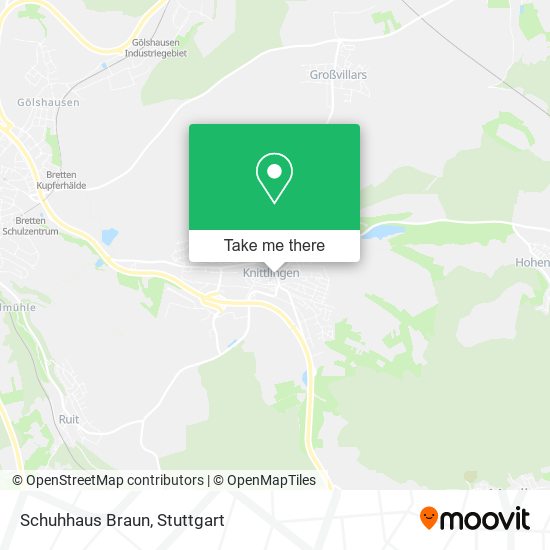 Schuhhaus Braun map