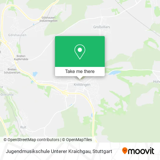 Карта Jugendmusikschule Unterer Kraichgau