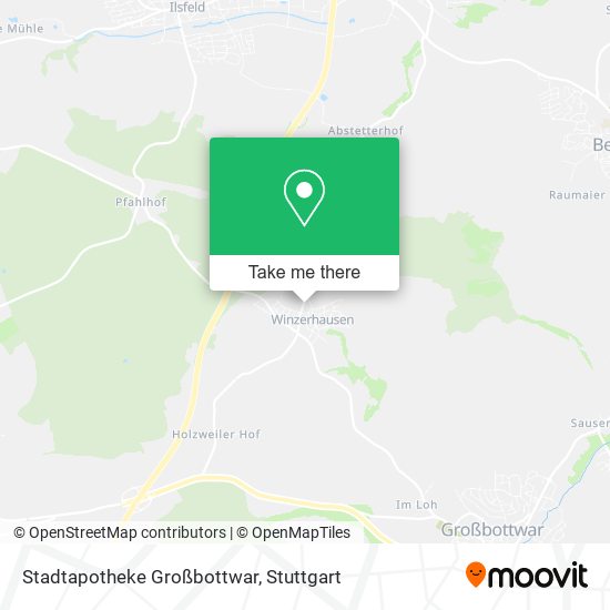 Stadtapotheke Großbottwar map