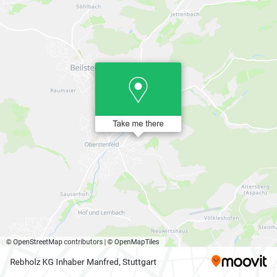 Rebholz KG Inhaber Manfred map