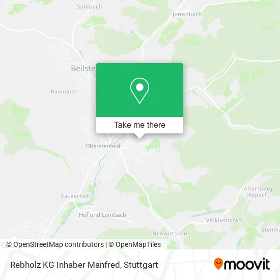Карта Rebholz KG Inhaber Manfred