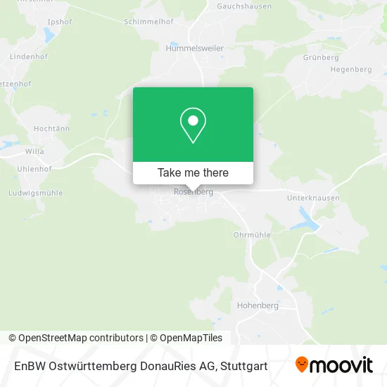 Карта EnBW Ostwürttemberg DonauRies AG