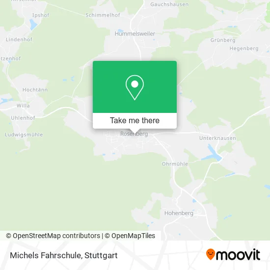 Карта Michels Fahrschule