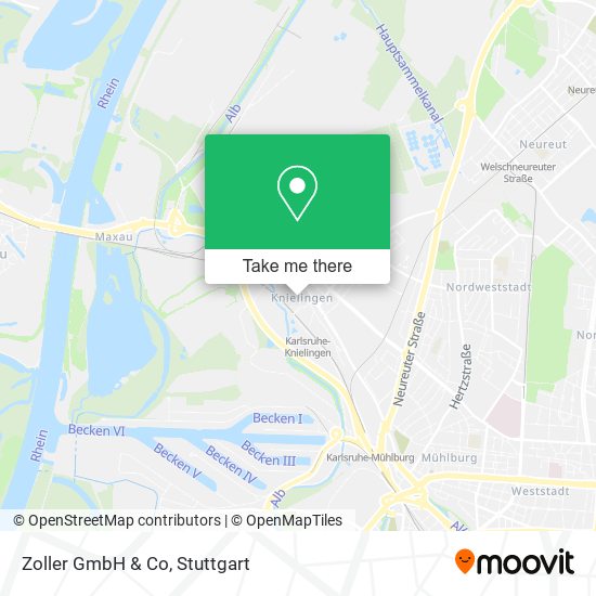 Zoller GmbH & Co map