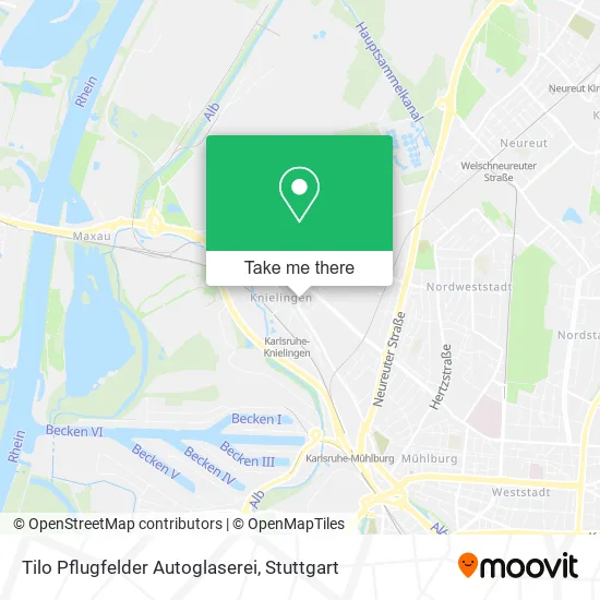 Карта Tilo Pflugfelder Autoglaserei