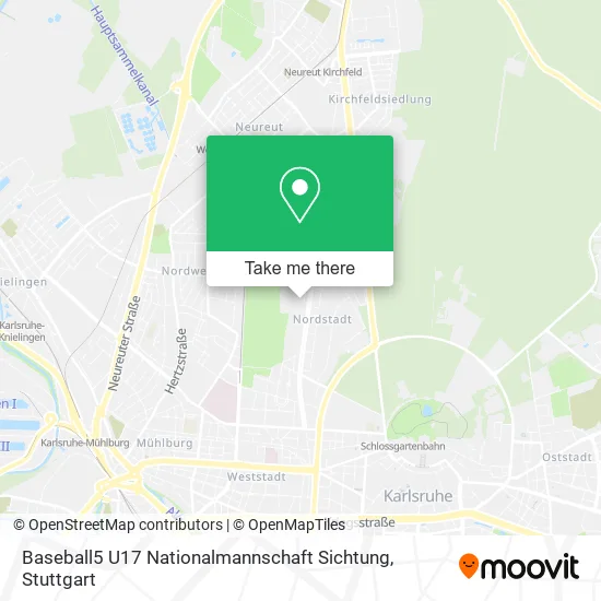 Карта Baseball5 U17 Nationalmannschaft Sichtung