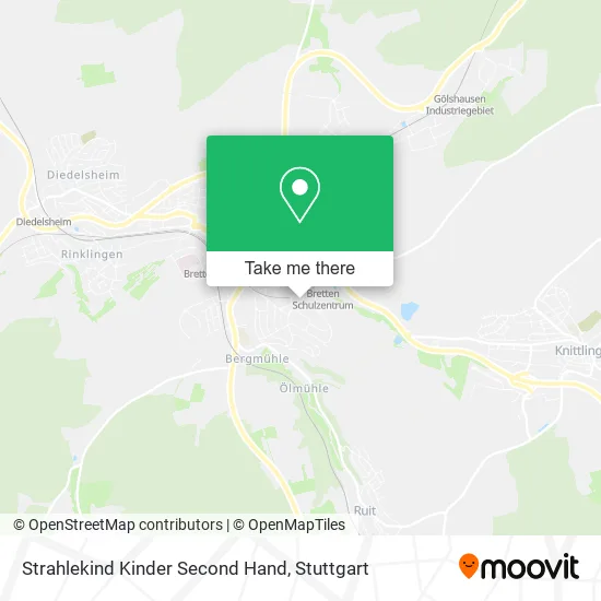 Карта Strahlekind Kinder Second Hand