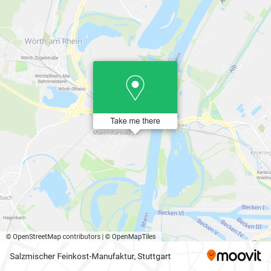 Карта Salzmischer Feinkost-Manufaktur
