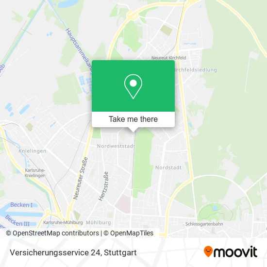 Карта Versicherungsservice 24