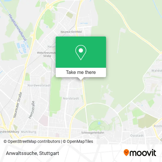 Карта Anwaltssuche