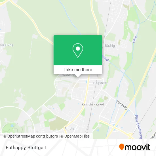 Карта Eathappy