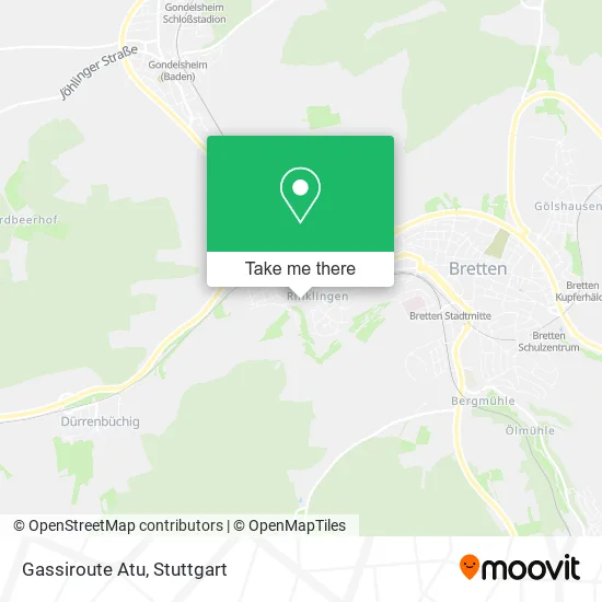 Gassiroute Atu map