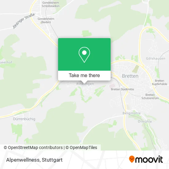 Карта Alpenwellness