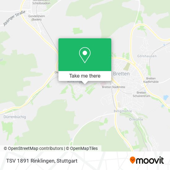 Карта TSV 1891 Rinklingen