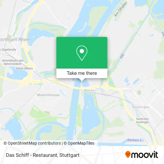 Карта Das Schiff - Restaurant