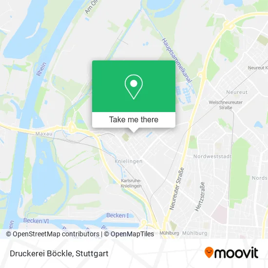 Карта Druckerei Böckle