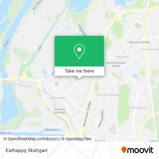 Карта Eathappy