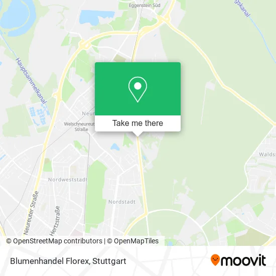 Карта Blumenhandel Florex