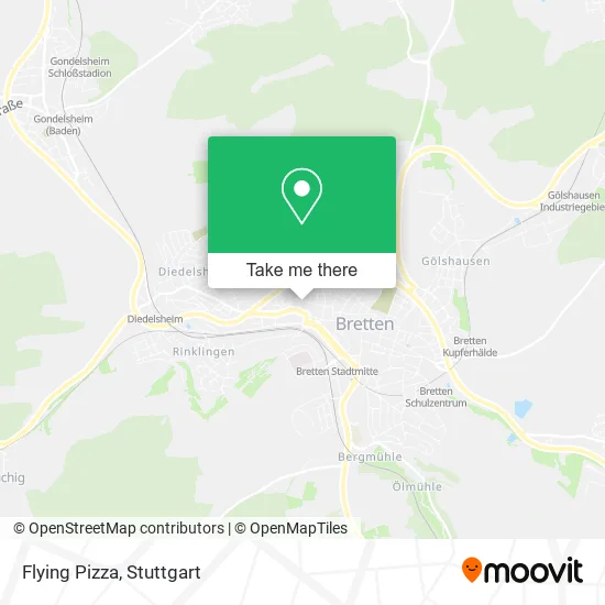 Карта Flying Pizza