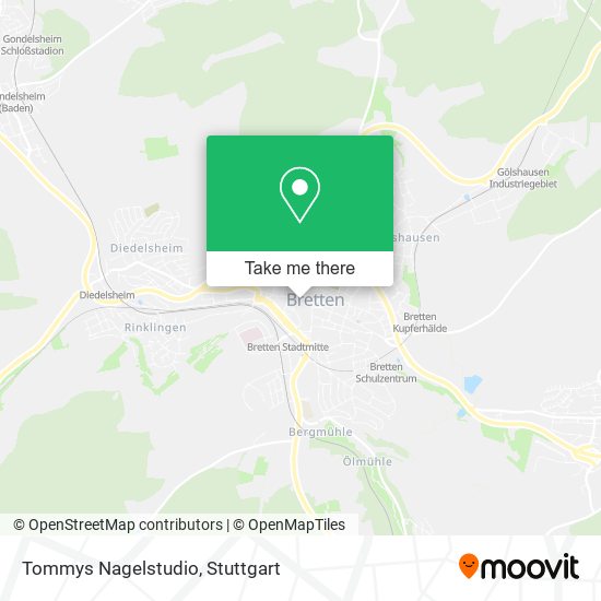 Карта Tommys Nagelstudio