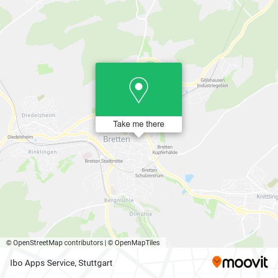 Ibo Apps Service map