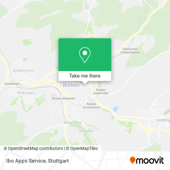 Карта Ibo Apps Service