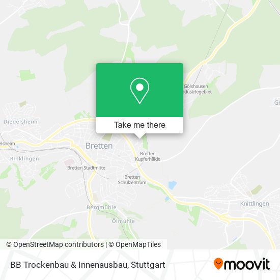 BB Trockenbau & Innenausbau map