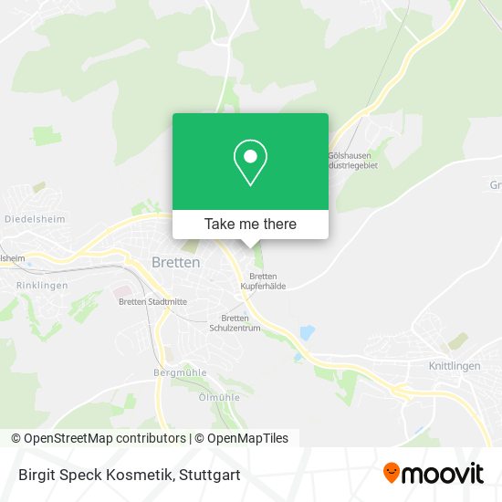 Карта Birgit Speck Kosmetik