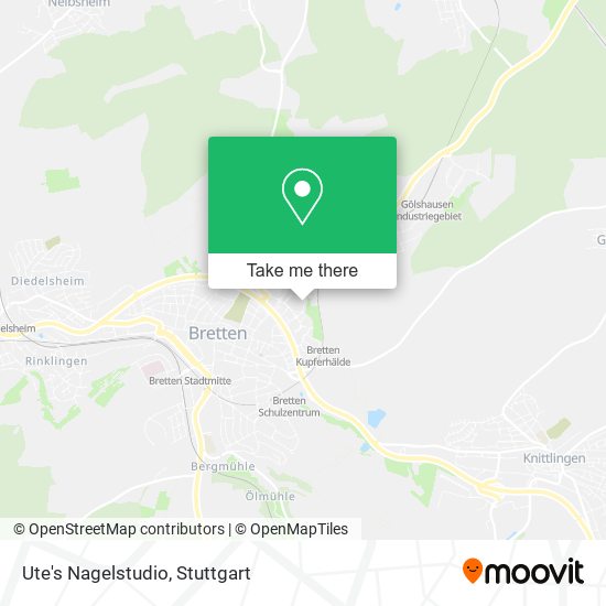 Карта Ute's Nagelstudio