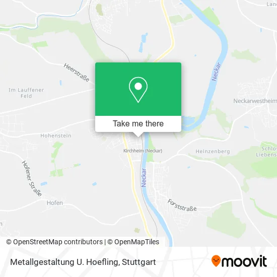 Карта Metallgestaltung U. Hoefling