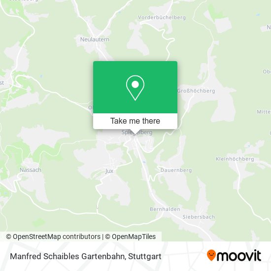 Manfred Schaibles Gartenbahn map