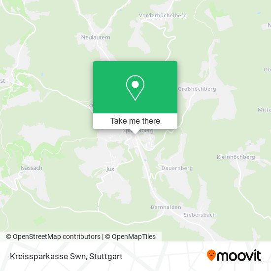 Kreissparkasse Swn map