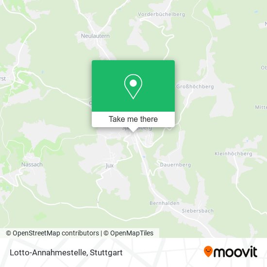 Lotto-Annahmestelle map